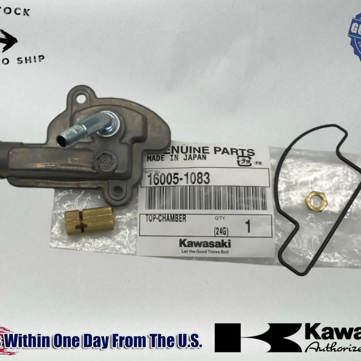 Kawasaki Genuine OEM 1999-07 TOP CHAMBER KX250 KX 250 16005-1083
