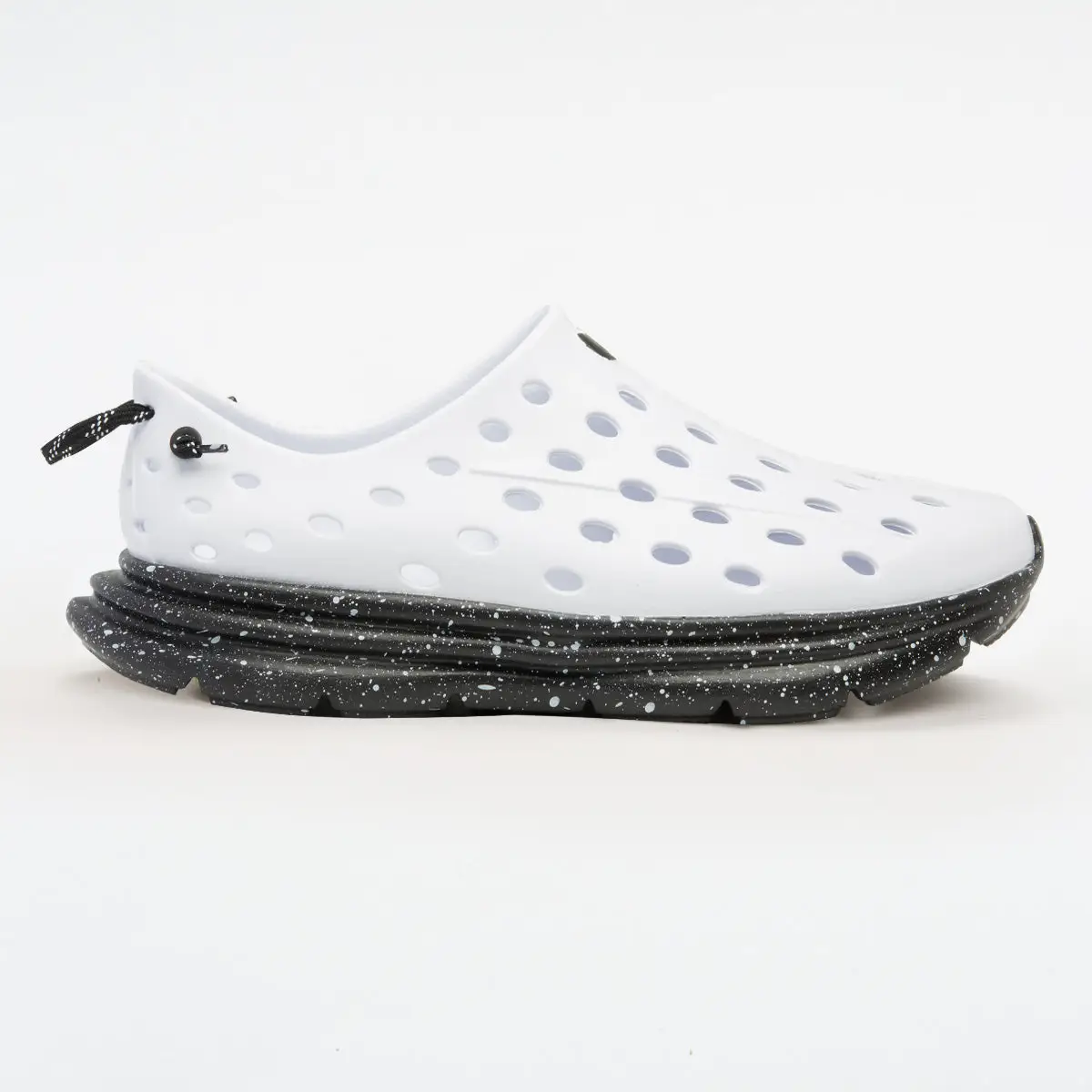 KANE Revive - White / Black Speckle Recovery Shoe - Everyday Sneaker, Shoe for Runners