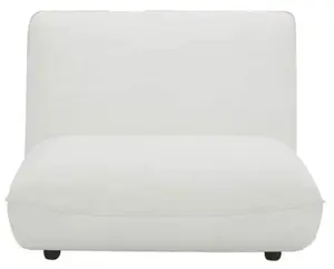 Zeppelin Slipper Chair - Stone White