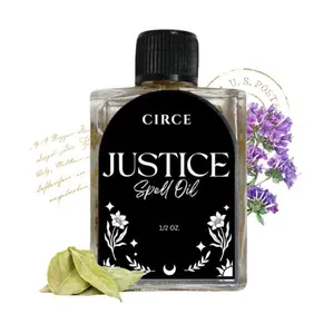 Justice Spell Oil 1/2 oz | I need Justice Spell Oil | Divine Justice Spell | Justice Spell | Ritual Oil | Win Legal Case | Win Lawsuits