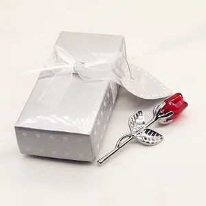 Glass crystal Rose Mini Crystal Flower