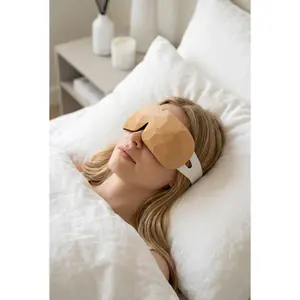 Feel the Heal Self Heating Eye Mask | Essential Oil Infused Disposable Mask for Better Sleep, Puffiness & Stress Relief