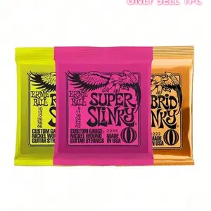Regular Slinky Nickel Wound Electric Guitar Strings and Pick Set, Multiple Models Available, Ideal for Musicians, Durable and Reliable