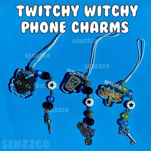 Twitchy Witchy Phone Charms