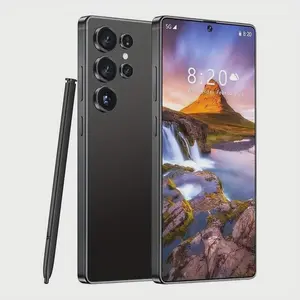 S25 Ultra Unlocked 5G Android 14 Smartphone.12GB+512GB,6.99" HD Display,68MP+108MPCam,7800mAh, Dual Card, Built-in Pen, FaceUnlock, , Case & Protector