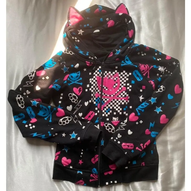 90s zip up hoodie - TikTok Shop