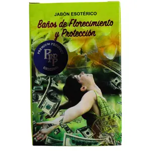 Baños de Florecimiento y Protección Soap | Blooming Baths and Protection | Esoteric Soap Bar | 100g | Made in Peru