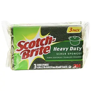 Merchandise  Scotch-Brite Heavy Duty Scrub Sponge, Yellow & Green
