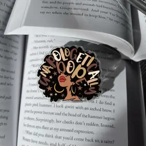 Unapologetically Dope Acrylic Phone Grip - Black Girl Magic Afro Hair Design - Empowering Melanin Gift for Women