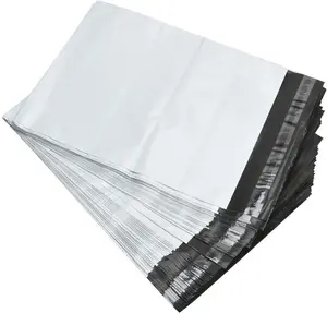 Poly Mailers 9x12 Self-Sealing Shipping Bags for Small Business, White, Waterproof & Thick polymailers