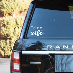 Line Wife Decal / Line Wife Car Decal / Tumbler Decal / Line Wife Sticker