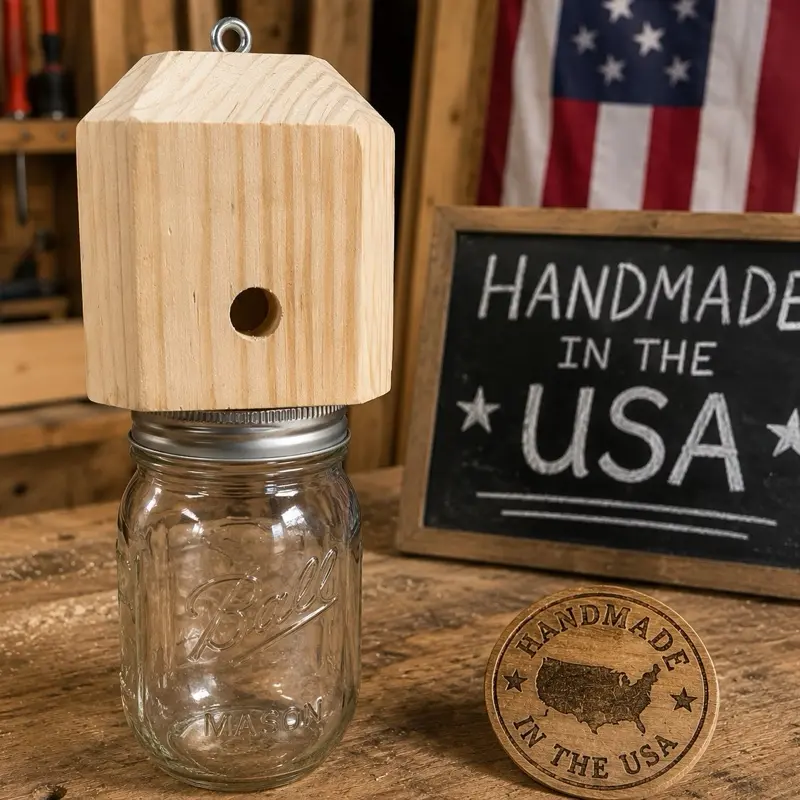 All Natural Pesticide Free Carpenter Bee Catcher