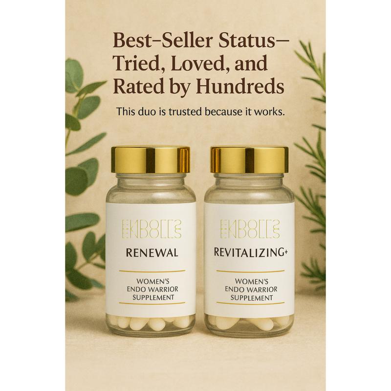 ENDOLLS - Endo Warrior Supplement Advanced Duo with Rhodiola rosea for Ultimate Repair and Healing Complex for Endo Warriors