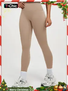 High Waist Casual Skinny Pants for Women, Soft Butter-Like Sports Leggings, Tight Leggings, Comfortable Yoga Pants, Yoga Wear, Essential Fitness Clothing, Skinny Yoga Bottoms