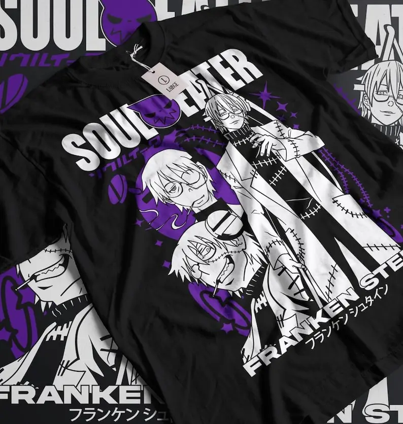 Soul Eater Maka Albarn Shirt, Vintage Style, Graphic Tee, Streetwear for Fans