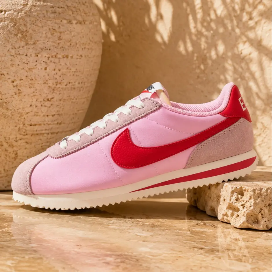 Nike Cortez TXT Medium Soft Pink Sail HF9994-600 Womens New