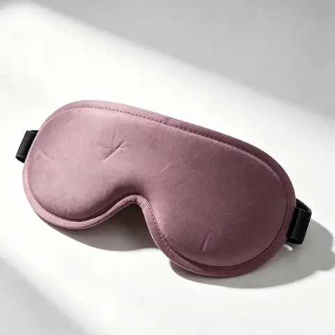 3D Deep Contoured Eye Cover for Sleeping, Adjustable Sleep Mask with Nose Pad Design, Eye Cover Mask for Sleeping, Yoga, Traveling, Weighted Eye Mask, Portable Eye Mask, Eyemasks for sleeping, Sleep Aid Products