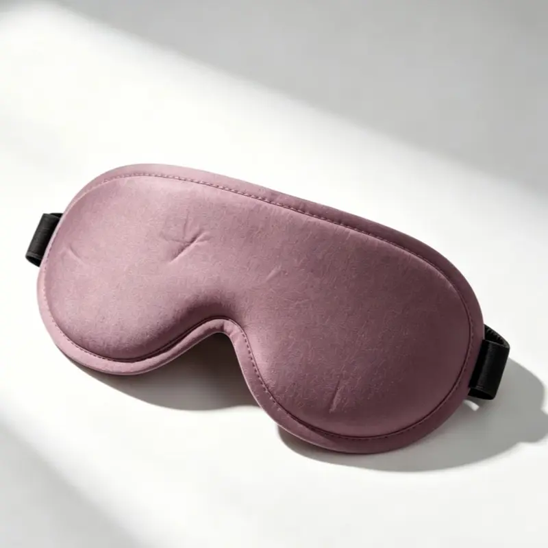 3D Deep Contoured Eye Cover for Sleeping, Adjustable Sleep Mask with Nose Pad Design, Eye Cover Mask for Sleeping, Yoga, Traveling, Weighted Eye Mask, Portable Eye Mask, Eyemasks for sleeping, Sleep Aid Products