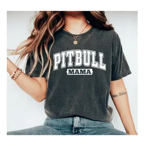 Pitbull Mama Shirt, Pitbull Shirt, Pitbull Mom Shirt, Dog Shirt for Mom, Dog Shirt, Dog Lover Gift Dog Owner Pitbull Owner shirt