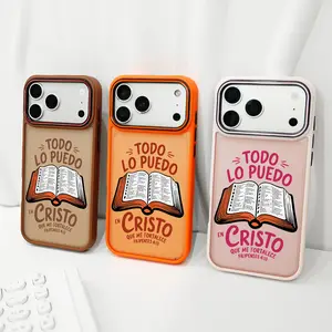 Bible Verse Aesthetic Christian Pattern Phone case for iPhone 17 Pro Max Plus Air/16/15/14/13/12/11  cases,Shockproof Drop,Protection Durable,Protective Silicone Cover,The Best Gift of Faith for a Girl.JL51
