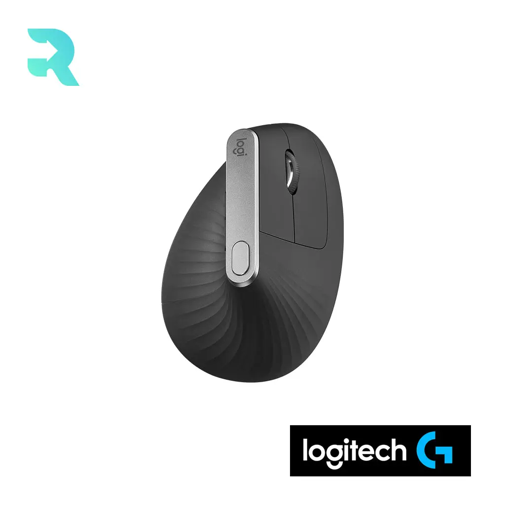 Logitech MX Vertical Wireless Advanced Ergonomic Bluetooth Mouse, Graphite (Excellent Condition)