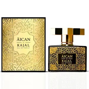 Aican Eau De Parfum Spray 100ML (3.4 OZ) By Kajal | A Tropical Symphony Of Passion Fruit & Pineapple Meets Jasmine Anchored By Smoky Vetiver.