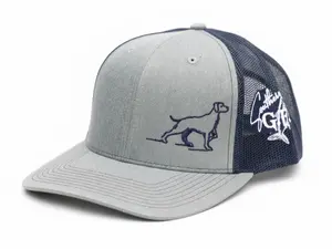 Southern GFC On the Hunt Snapback Hat Heathered Gray Navy Blue Classic Design for Adults Unisex Outdoor Cap All Seasons