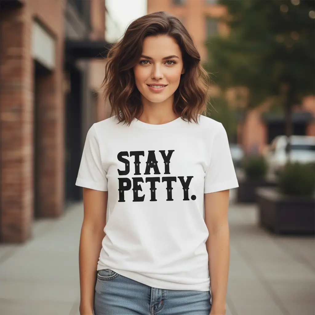 "STAY PETTY" T-SHIRT