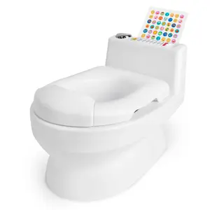 Fisher-Price Potty Trainer with Flushing Sounds, Tracking Chart & Storage