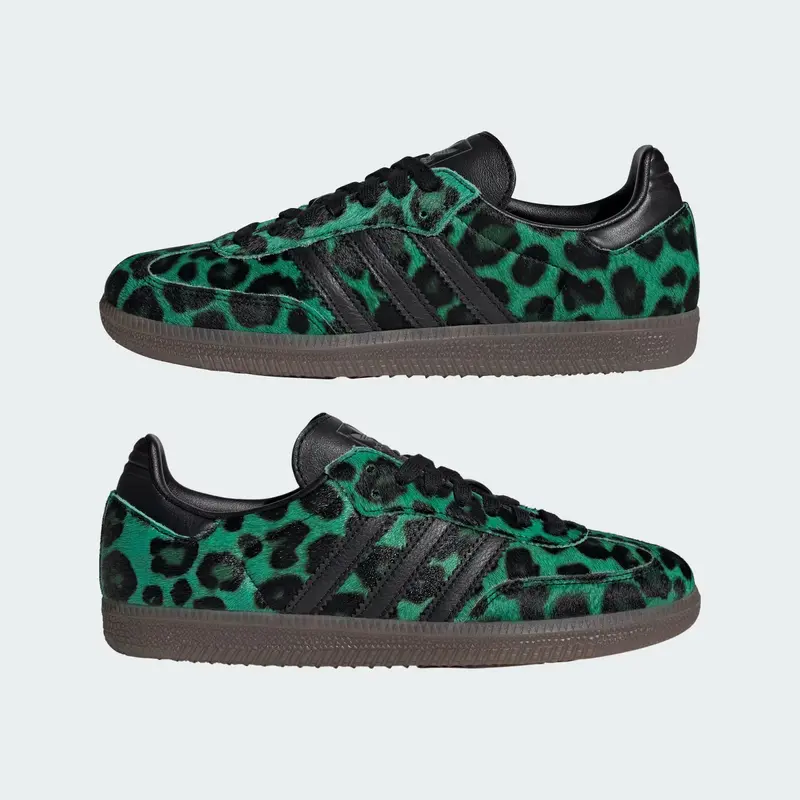 adidas gazelle silver green womens Adidas SL 72 OG Leopard Print  Newcop