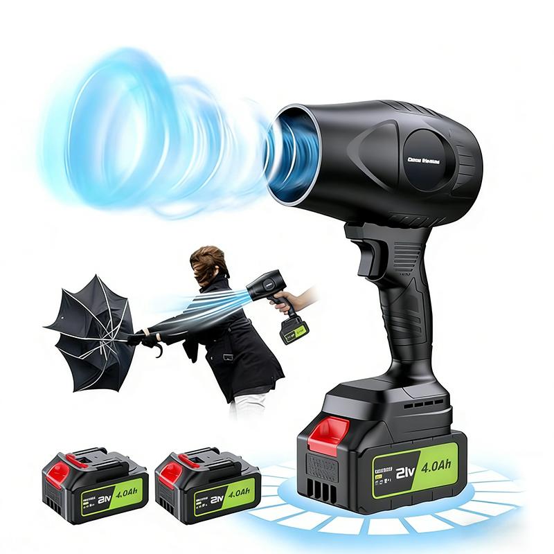 YUQUESEN Electric Leaf Blower Cordless Batteries Charger Included for Patio Lawn Care Blowing Leaves Dust Super Flash Sale