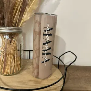 Mama 20oz Skinny Tumbler - Stylish Design with "MAMA" Text, Ideal for Beverage Use - Bottle, Drinkware