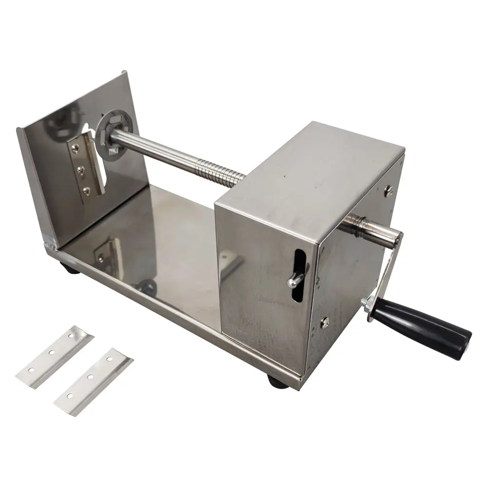 Stainless Steel Chips Slicer Twister Vegetable Cutter Manual Potato Tower - Includes Slicer, Twister & Cutter for Versatile Use