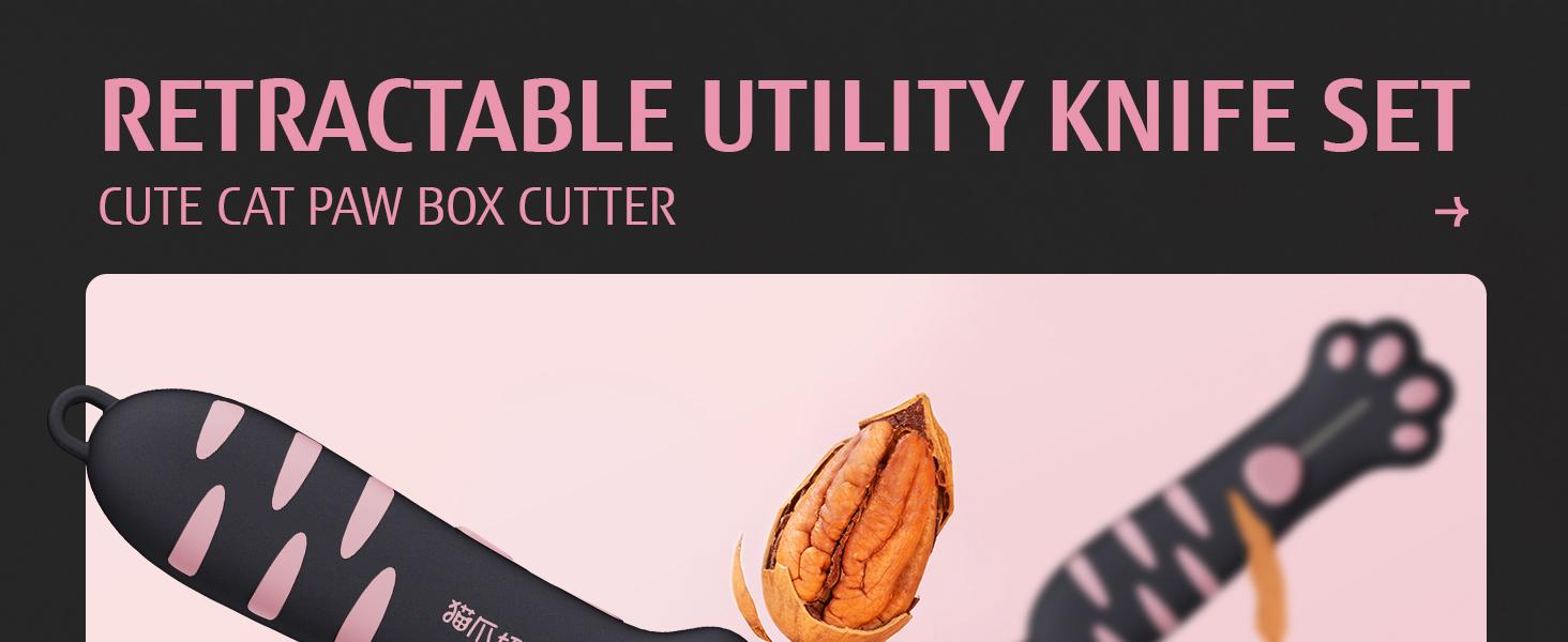 Meowkit Cat Paw Box Opener | Perfect Gift for Unboxing, Journaling & Snacks