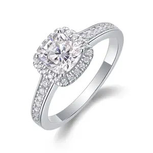 Moissanite Encrusted Diamond Ring, Chizhi Ring With A Closed Circular Design, Light Luxury Versatile Wedding And Engagement Ring