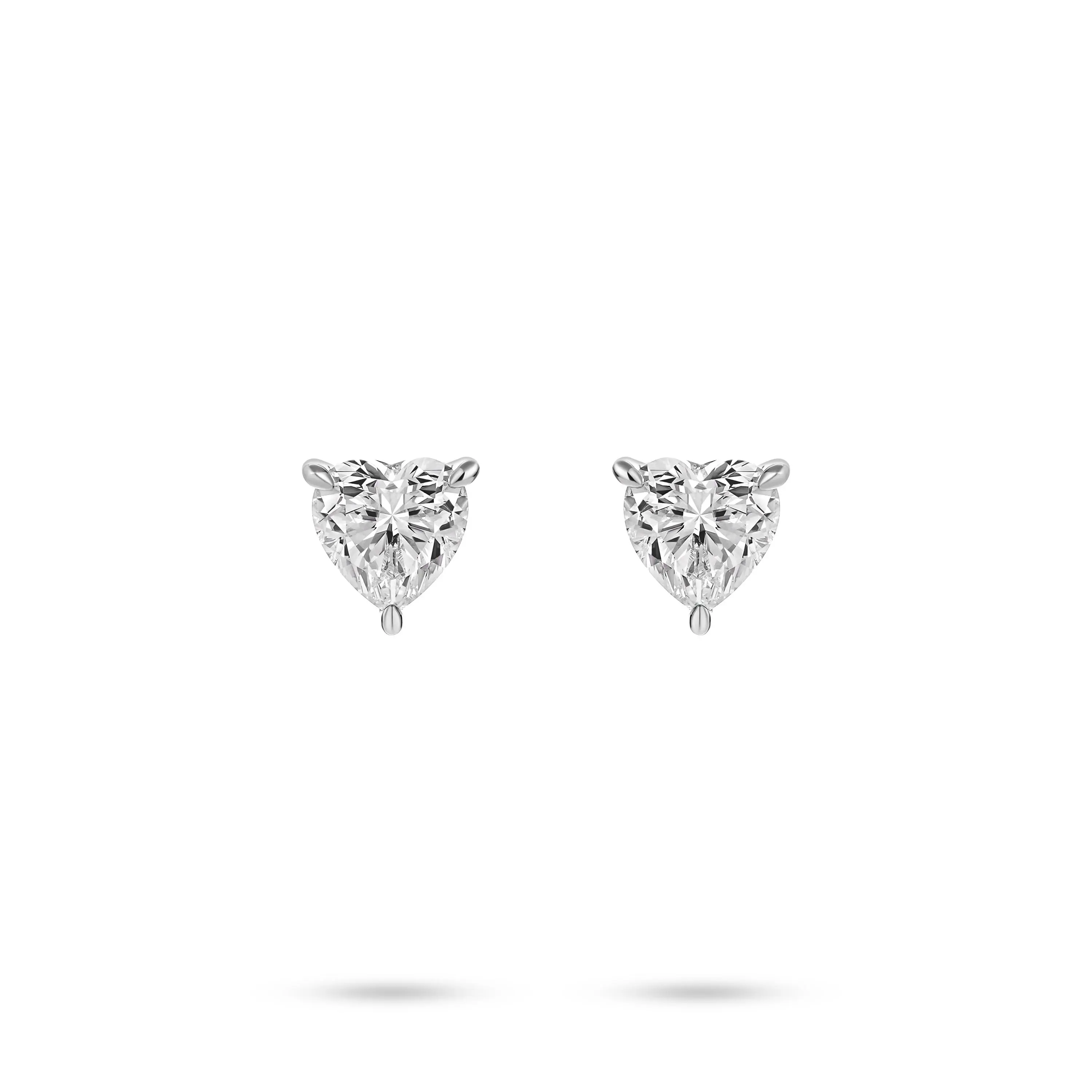 VAMERAY Promotional Deal Live Streaming Exclusive 2 Carat In Each Promote Heart Earring #3266