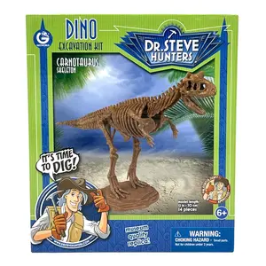Dr. Steve Hunters Carnotaurus Dinosaur Figure Kit