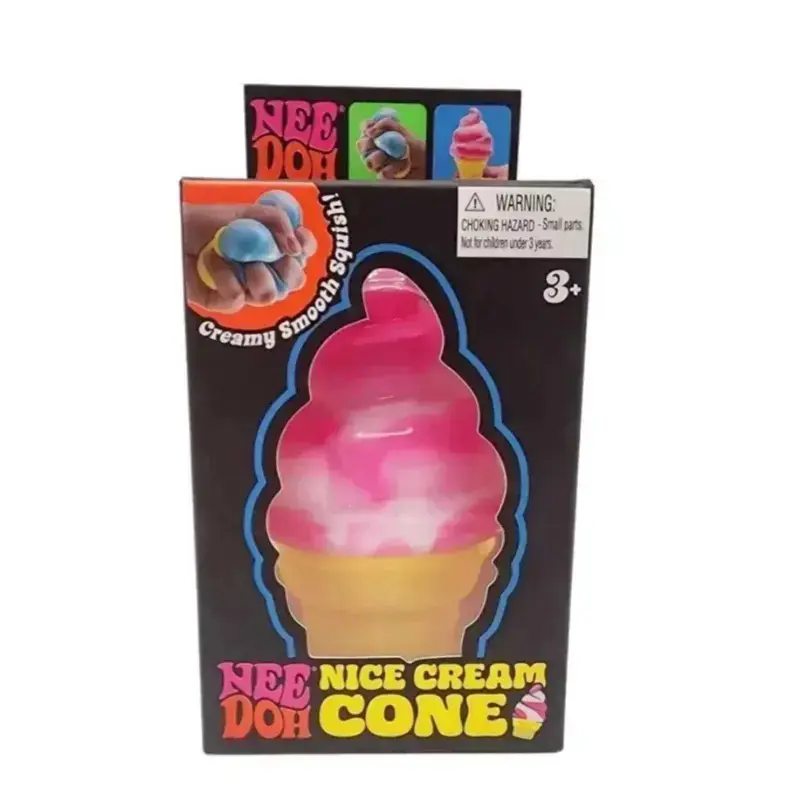 Nice Cream Cone Squishy - Ice Cream Fidget ToNice CreamCone Squishy - Ice Cream Fidget Toy, Stress Relief SensoryPlayy, Stress Relief Sensory Play
