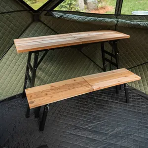 Portable Sauna Bench - 2 Piece Set