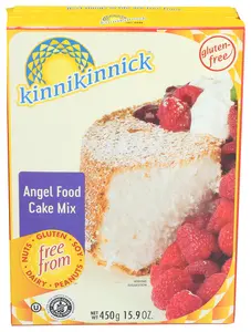 Kinnikinnick Mix Cake Angel Food - 15.900 OZ