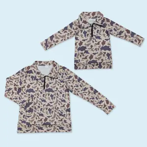 Kids boy camouflage hunting season pullover