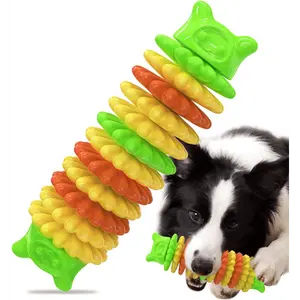 Tough Dog Toys for Aggressive Chewers , Indestructible Dog Toy for Large Dogs，Durable dog teething toy made of rubber，Keeps Dogs Busy