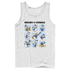 Men's Mickey & Friends Moods of Donald Duck Tank Top