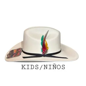 Sinaloa Cowboy Western Hat/ Sombrero de Nino Estilo Sinaloa/ T-o-d-d-l-e-r Sizes/ Para Bebe