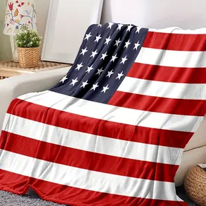 A summer air conditioning cover blanket, suitable for naps, bedrooms, sofas, and for use on Independence Day and other festivals.