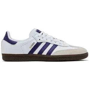 Adidas Originals Men's Purple Samba OG Sneakers, IE6613