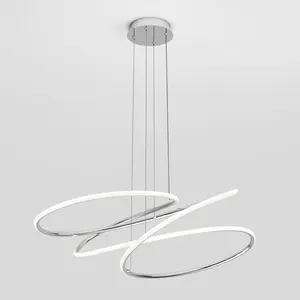 Swirl Butterfly LED contemporary pendant light 3 CCT