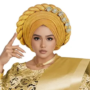 Solid-Color Heavy-Duty Turbo Cap, Which Includes a Brim Hat with a Brick-Layered Plaid Design, a Hooded Hat, a Head Wrap, And a Head Cap