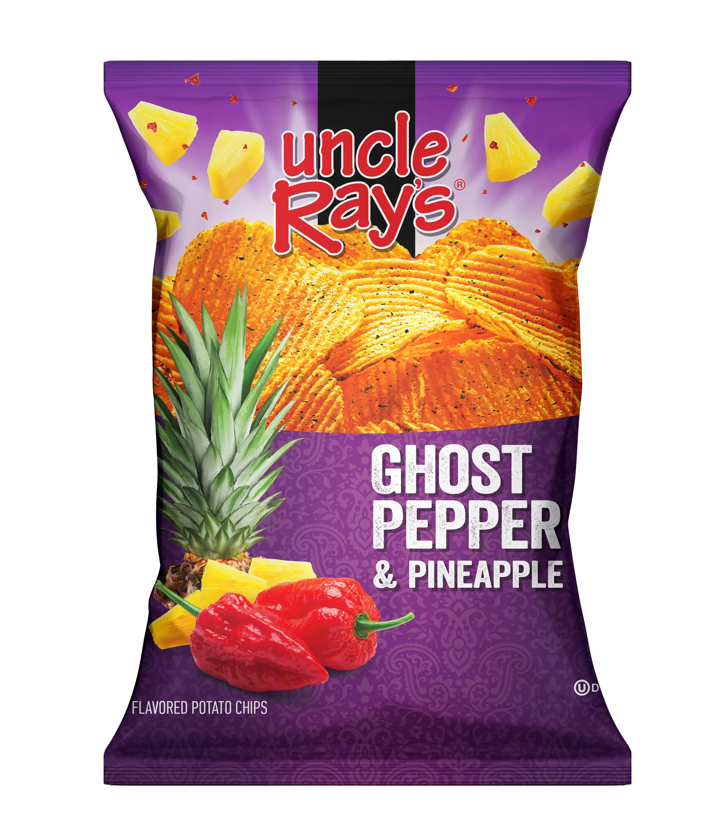 Uncle Ray's Ghost Pepper & Pineapple Potato Chips