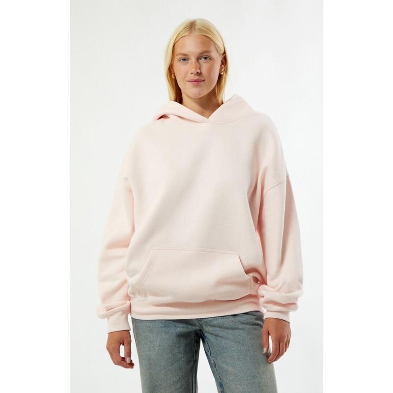 Pacsun Women's Pink Core Vintage Wash Pullover Hoodie - TikTok Shop